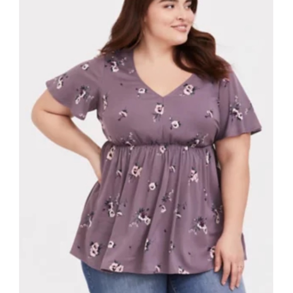 Torrid babydoll challis🎆